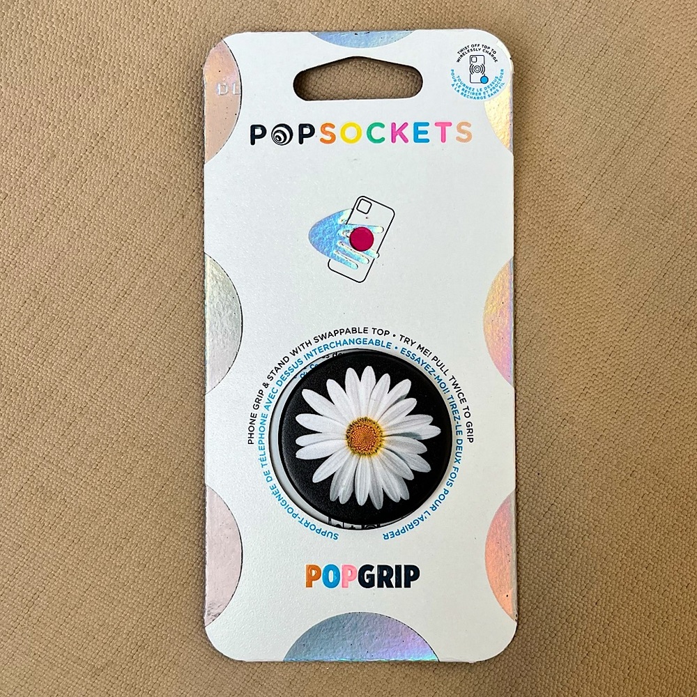 NWT Popsocket pop grip - Daisy phone holder.